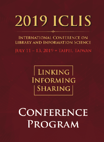 Program for the 2019 International Conference on Library and Information Science (ICLIS)