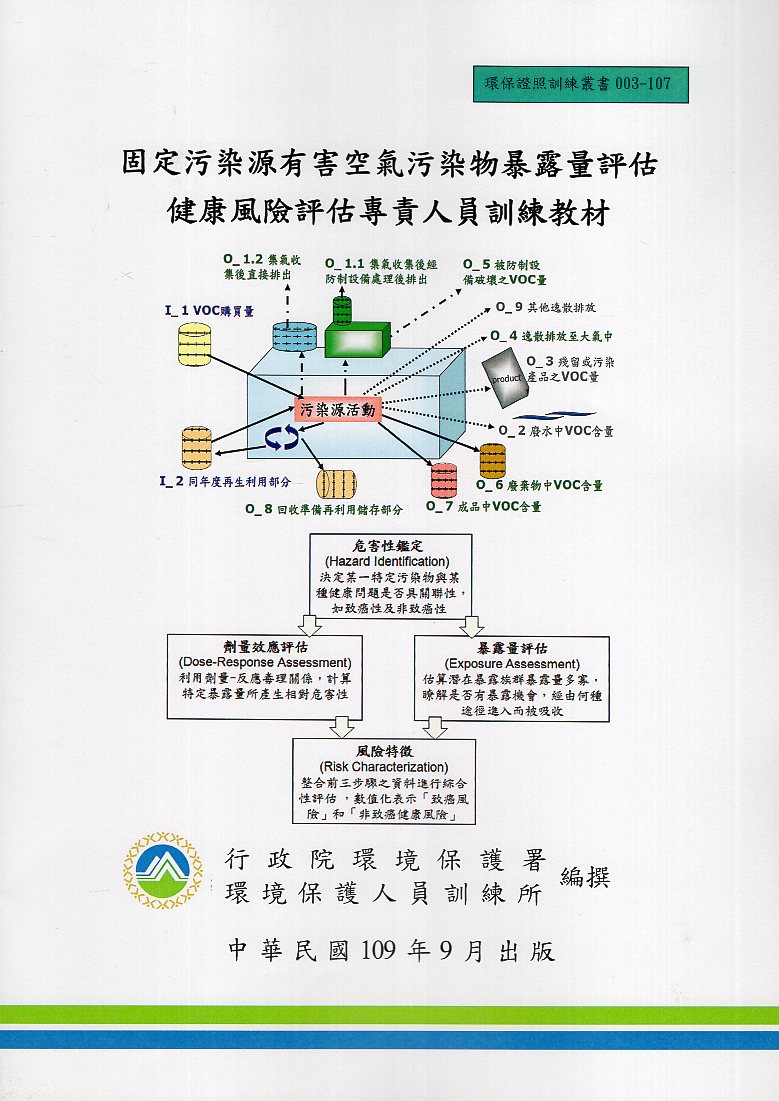 固定污染源有害空氣污染物暴露量評估