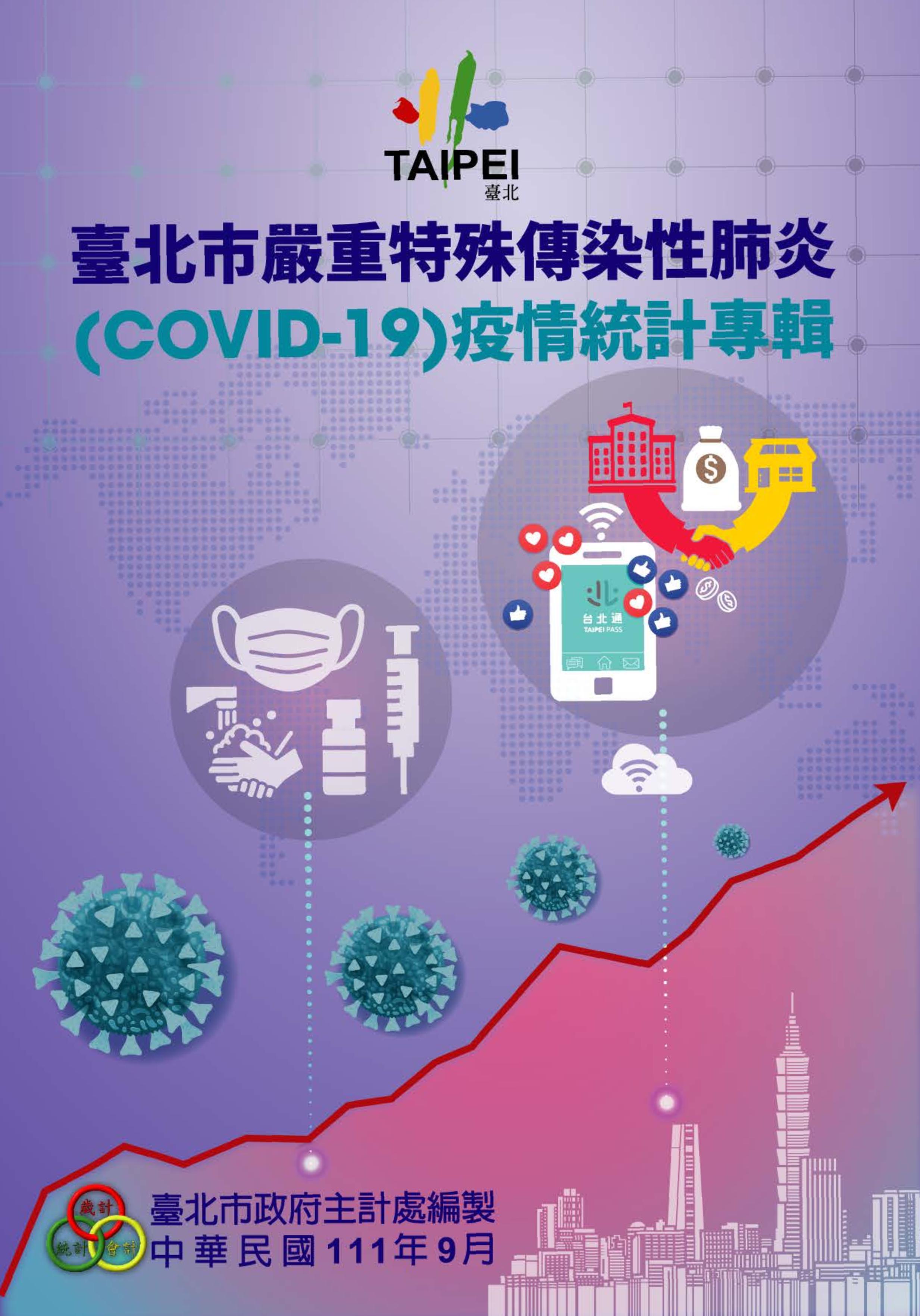臺北市嚴重特殊傳染性肺炎(COVID-19)疫情統計專輯
