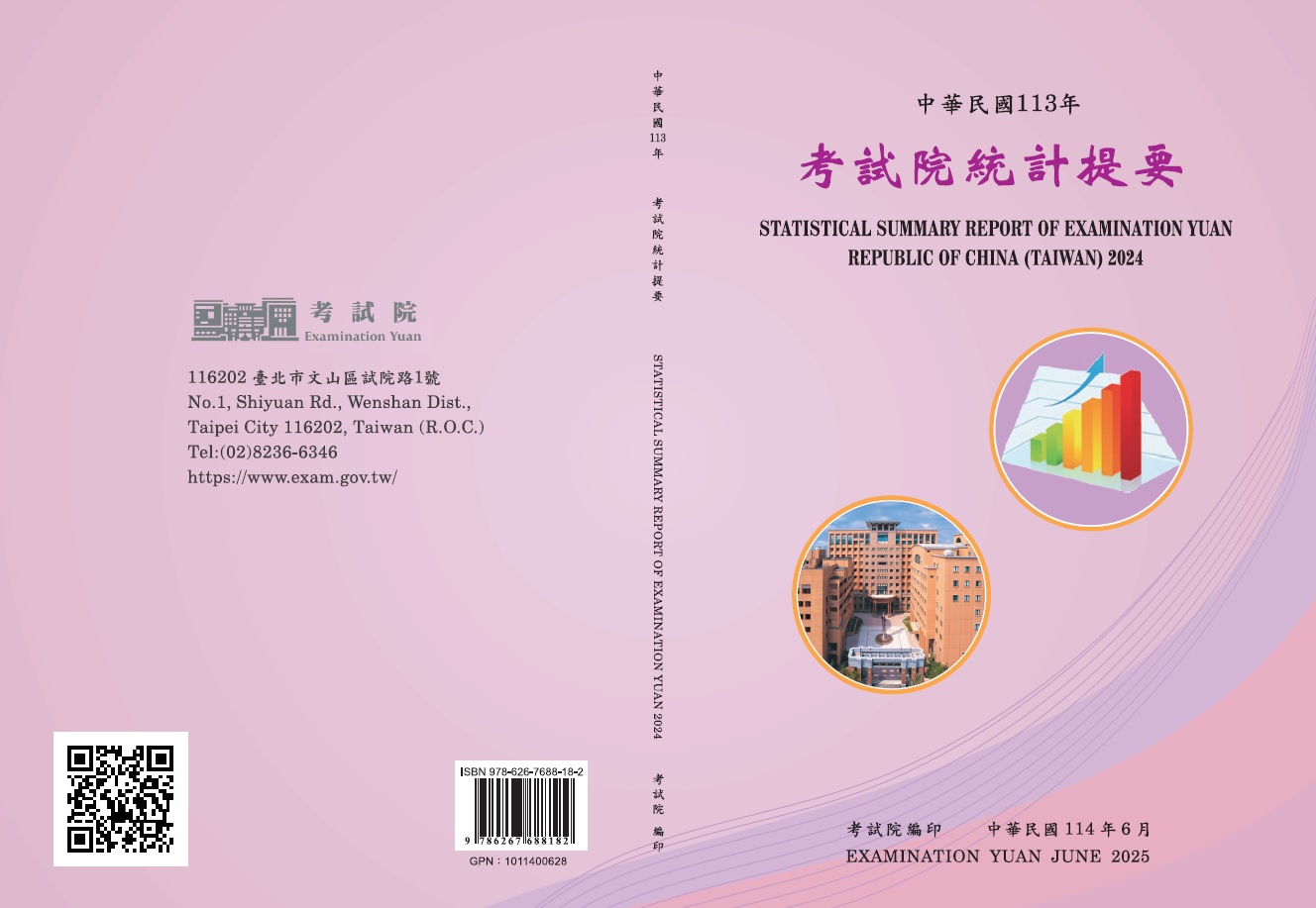 中華民國113年考試院統計提要