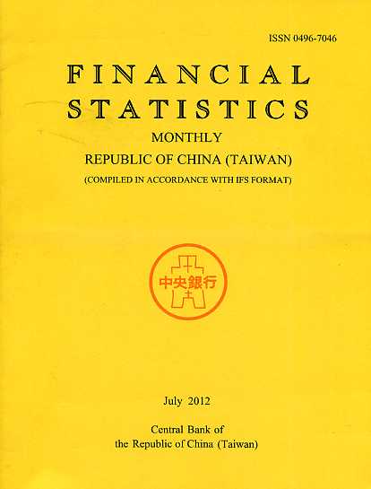 Financial Statistics Monthly Republic of China (Taiwan)