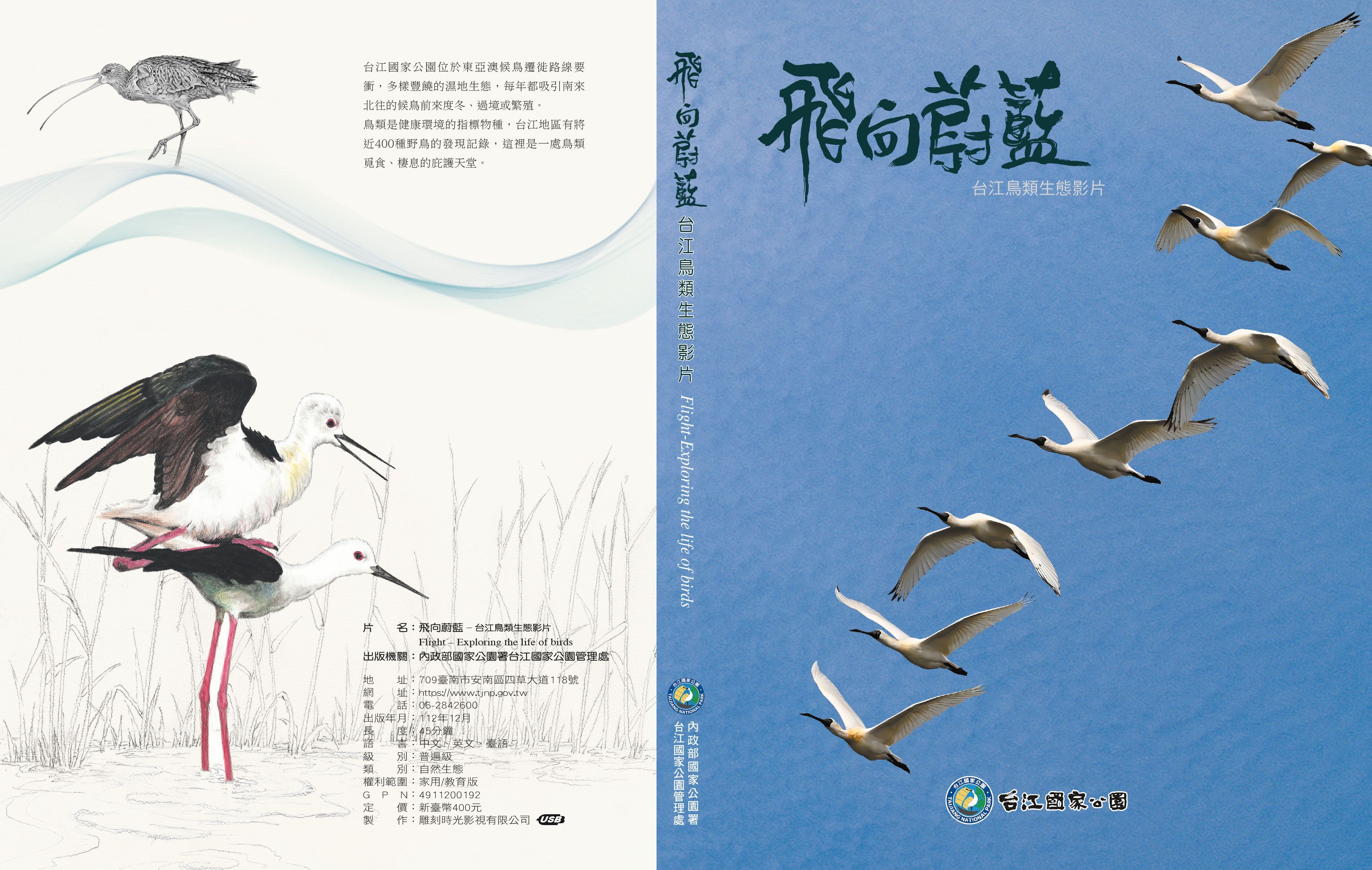 飛向蔚藍：台江鳥類生態影片