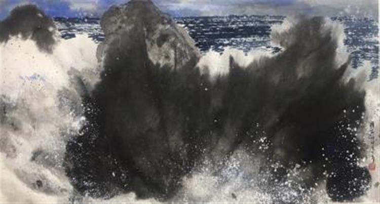「海波洋浪」2023年台灣海洋畫會會員聯展